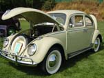 Volkswagen Bug in original color: L349 - Jade Green